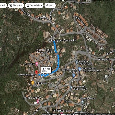 La Dimora Di Ares Villa Formia Bagian luar foto