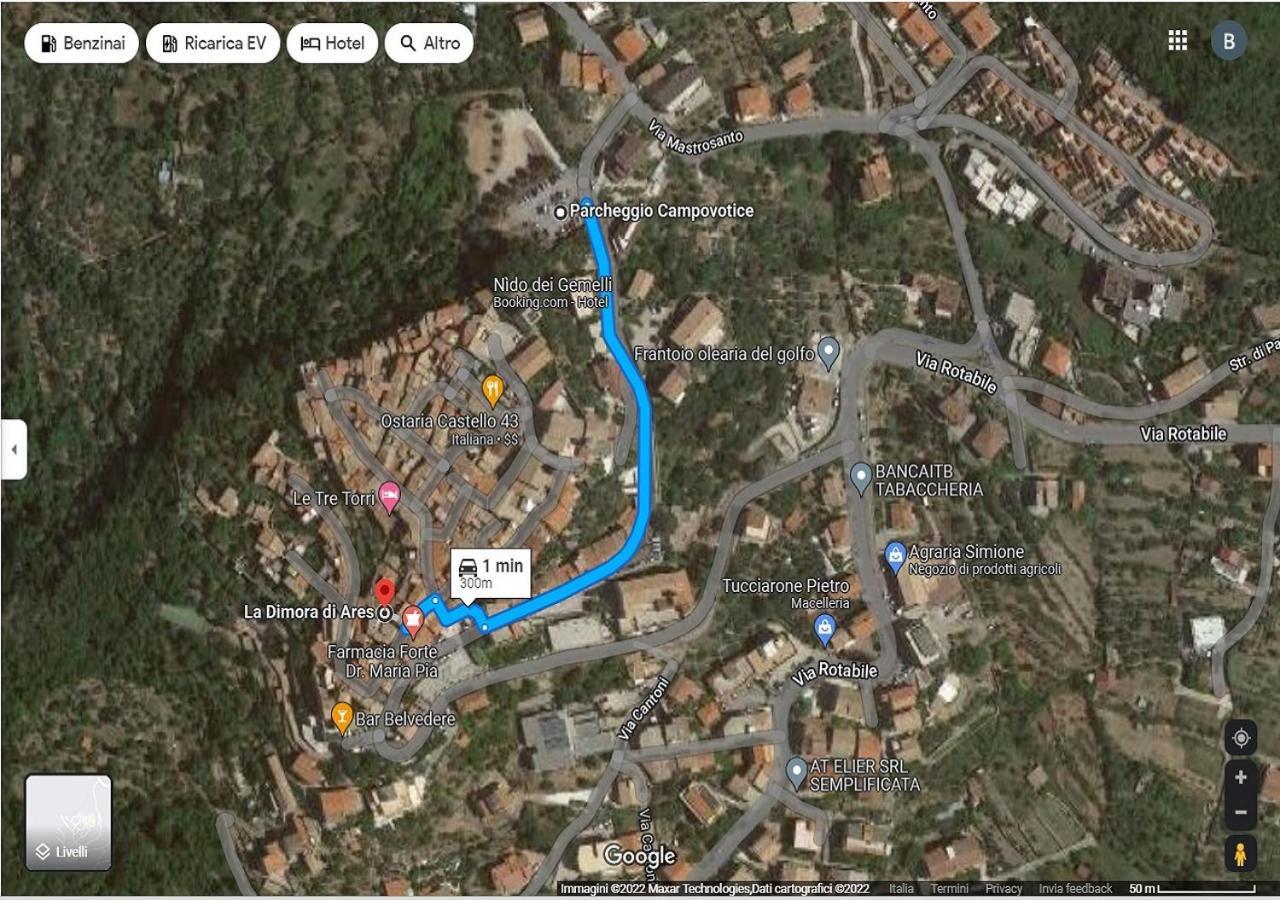 La Dimora Di Ares Villa Formia Bagian luar foto